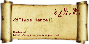 Álmos Marcell névjegykártya